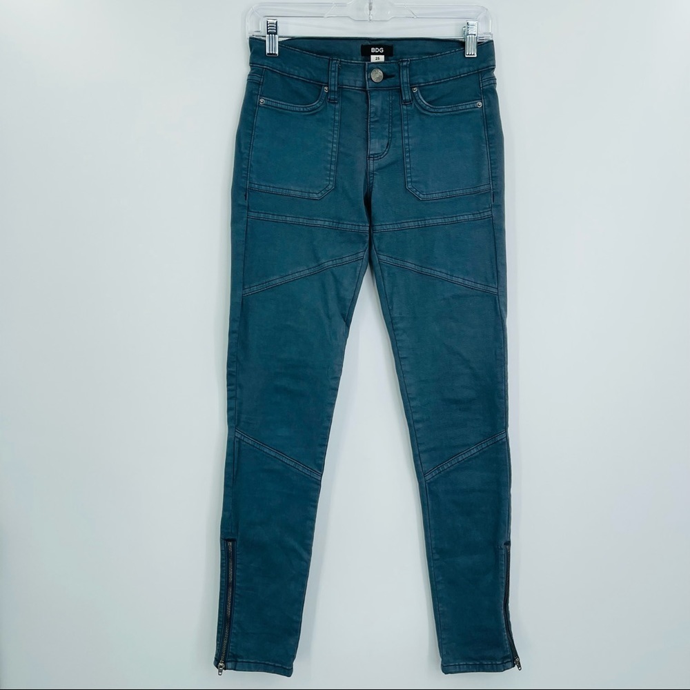 Urban Outfitters BDG jefferson cargo moto utility‎ skinny jeans